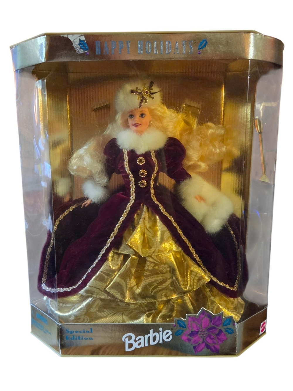 ​1993 Happy Holidays Barbie Special Edition Hallmark Ornament Series NRFB
